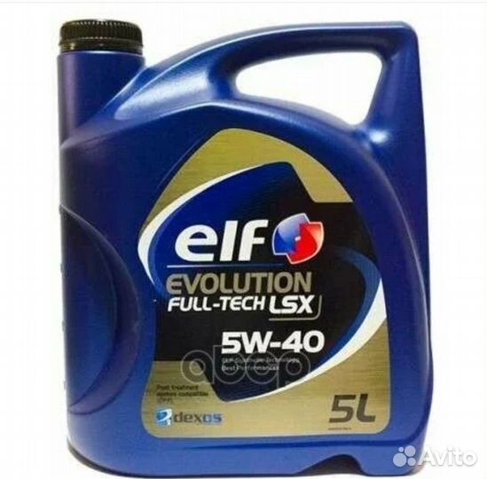 Масло ELF Evolution full tech lsx 5w-40 5л