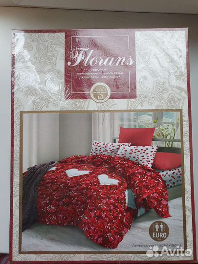 Комплект постельного белья евро