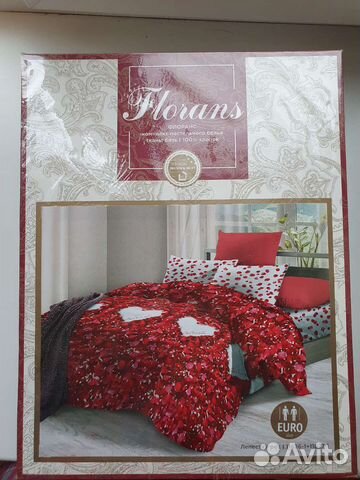 Комплект постельного белья евро
