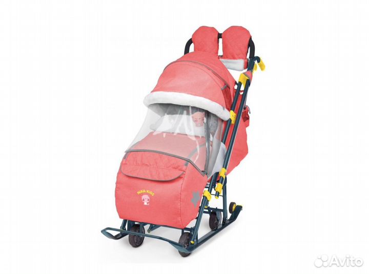 Санки-коляска Ника детям 7-3