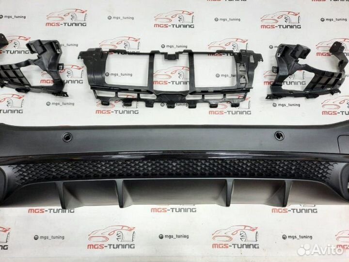 Диффузор с насадками 53 Black на GLE-Class V167