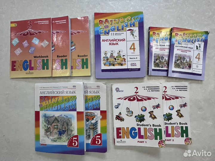 Учебники 3, 4, 5, 6, 10 классы. Подготовка