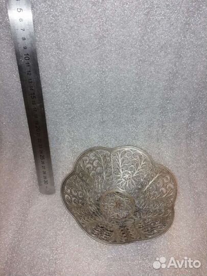 Сухарница, конфетница СССР, Скань