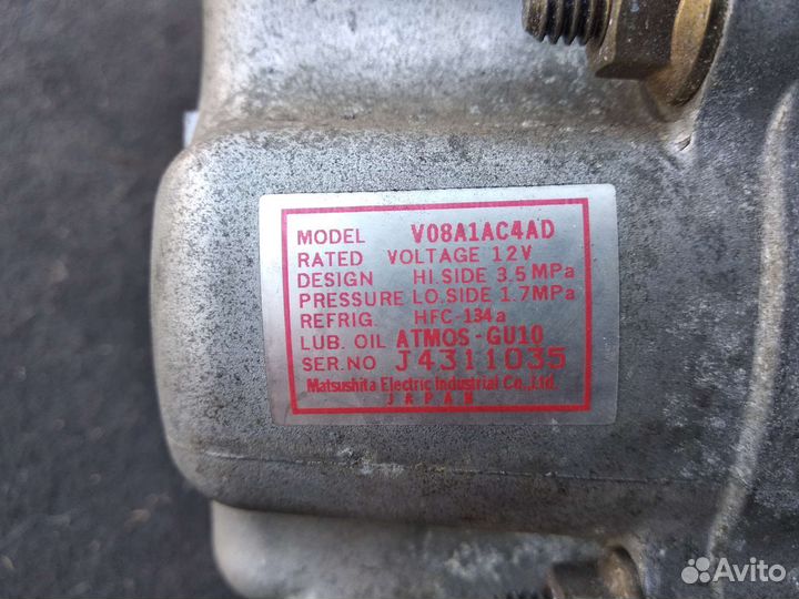 Компрессор кондиционера mazda demio BY3W