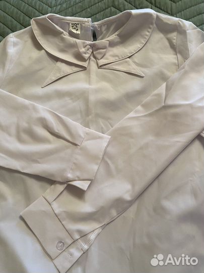 Блузка белая для девочек