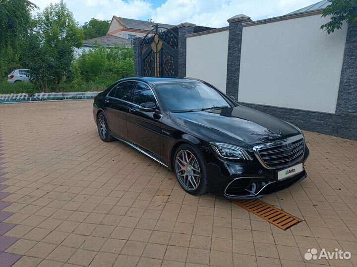 Mercedes-Benz S-класс AMG 4.0 AT, 2017, 28 000 км