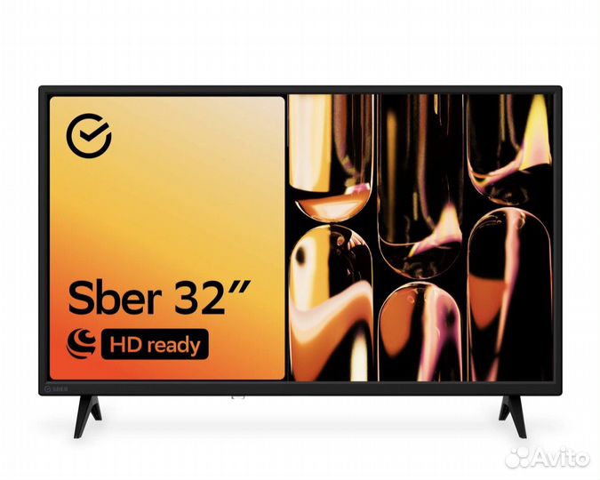 Телевизор smart tv 32 дюйма смарт тв сбер