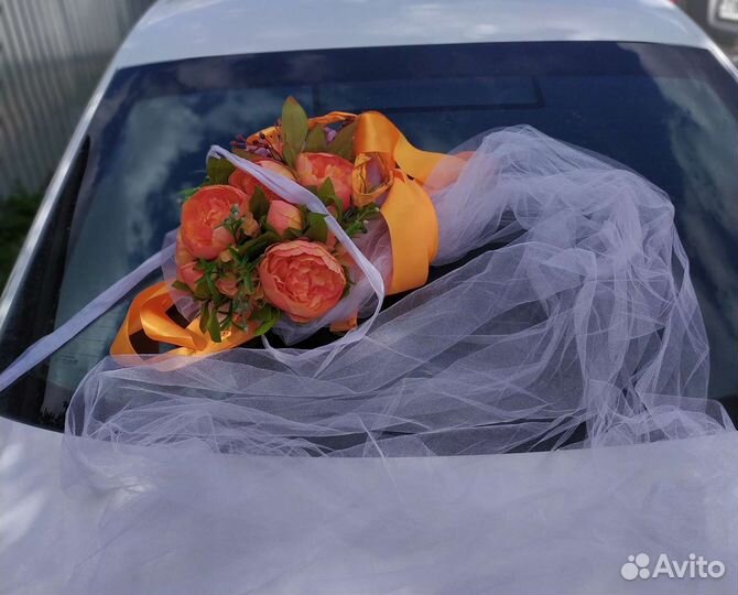 Украшения свадебные на автомобиль