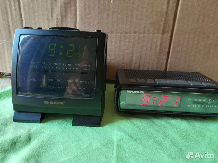 Радио часы с будильником