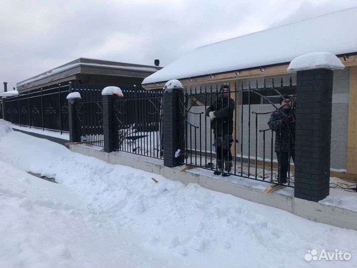 Забор кованый / гарантия