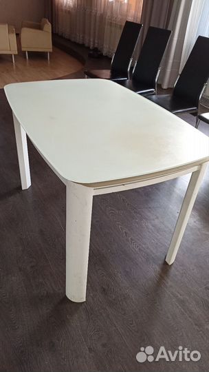 Стол кухонный овальный раздвижной