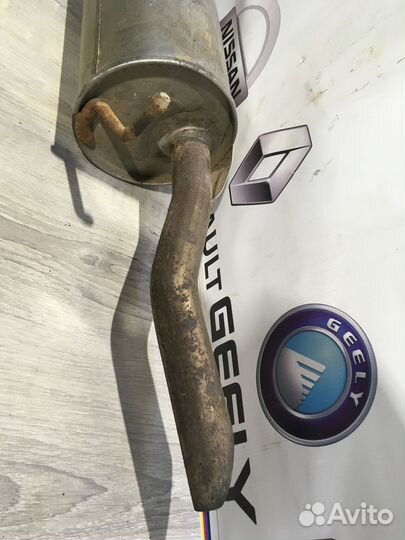 Глушитель задняя часть банка Geely MK