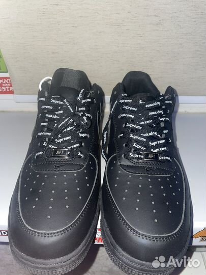 Кроссовки Nike Air Force supreme black