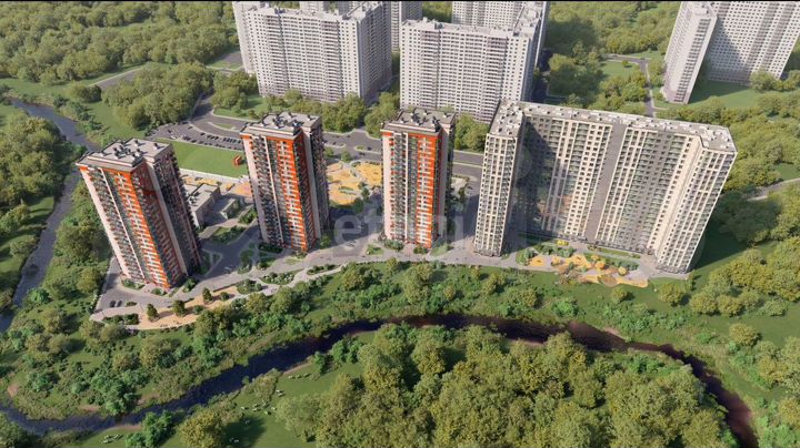 2-к. квартира, 58,5 м², 3/24 эт.