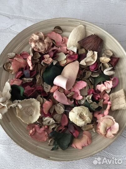 Блюдо деревянное икеа,сухоцветы икеа