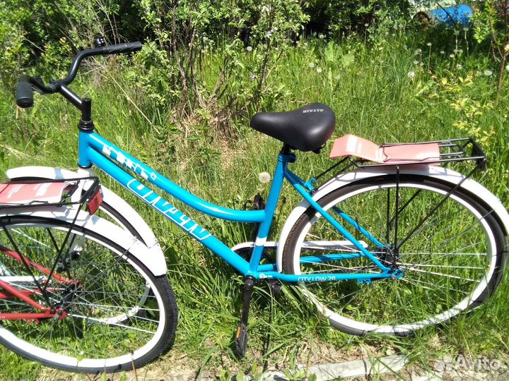 Велосипед дорожный с удобной рамой новый