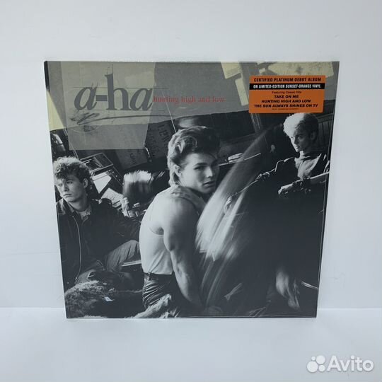 A-Ha - Hunting High & Low (LP) orange vinyl