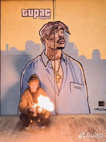 Роспись стен граффити