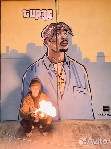 Роспись стен граффити