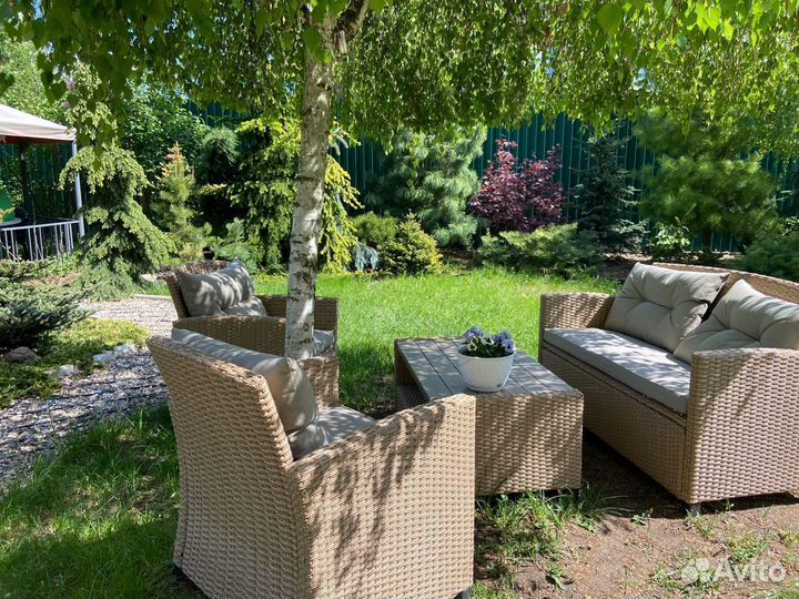 Комплект плетеной мебели