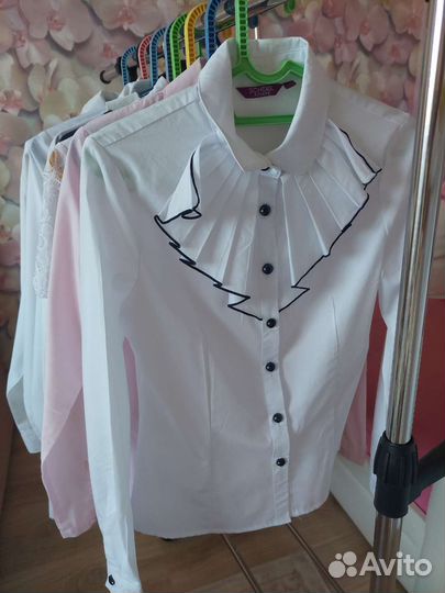 Школьные блузки для девочки 146 152