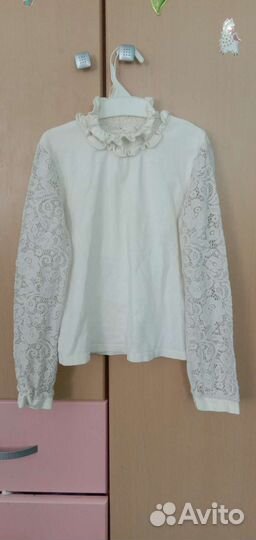 Сарафан, блузки школьные 134, 140