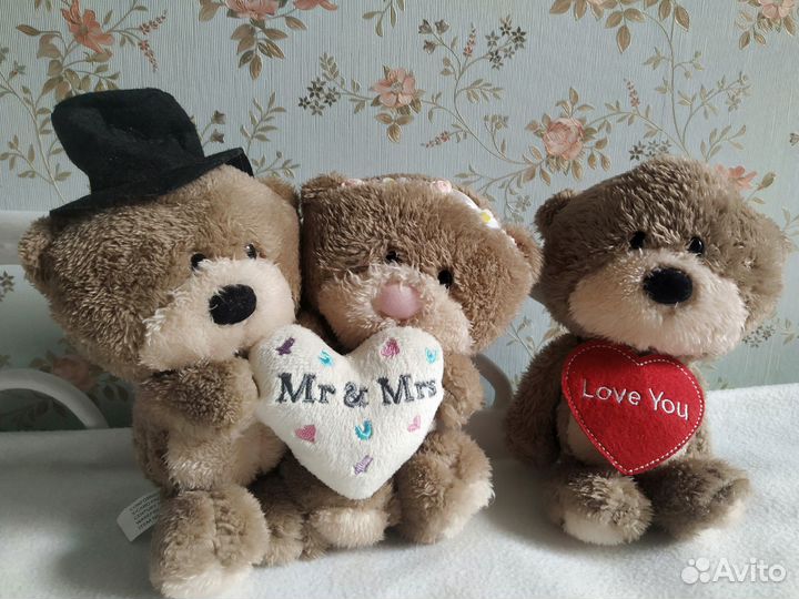 Мишки и игрушки Me to you, Hugs, Forever Friends