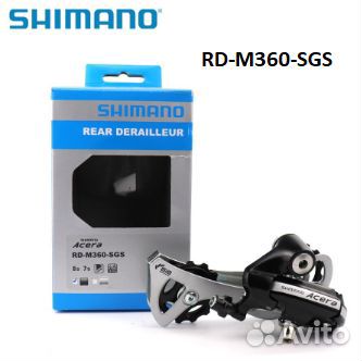 Переключатель задний Shimano Acera RD-M360, 7/8ск