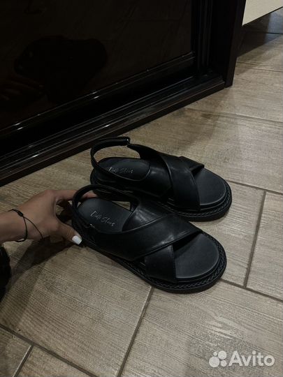 Босоножки женские 36 размер черные