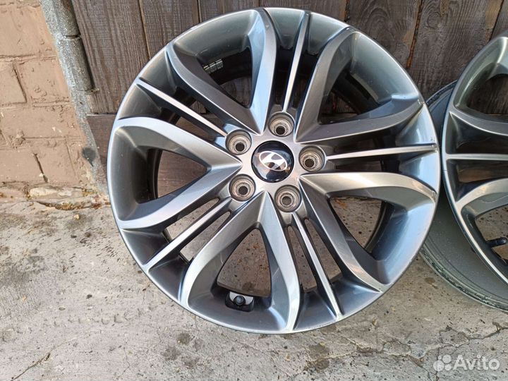 Литые диски 17 Hyundai (Оригинал)