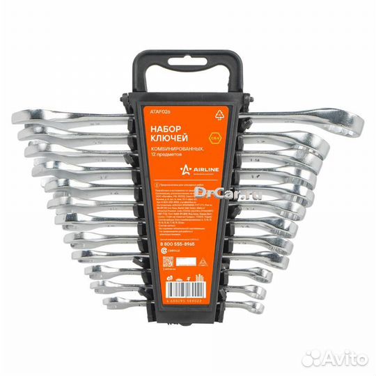 Airline ataf026 Набор ключей комбинированных 12 пр