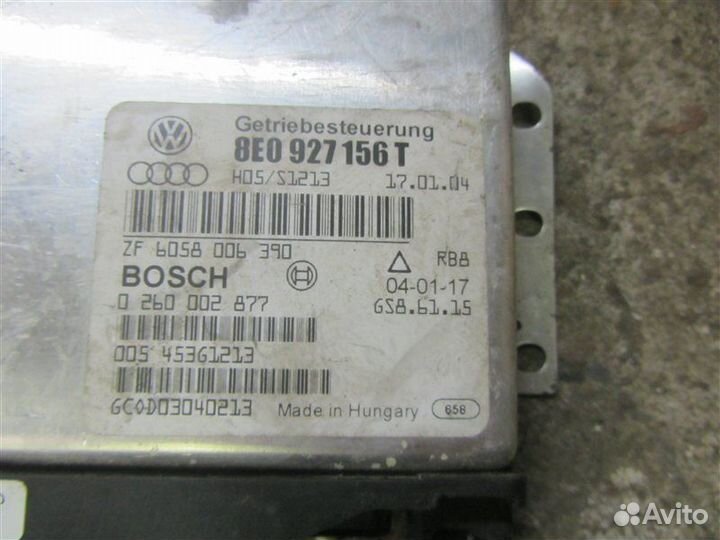 Блок управления АКПП кпп Audi A4 B6 1.8 Turbo AMB