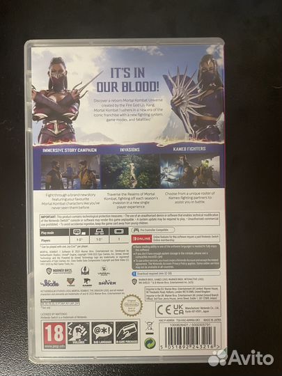 Mortal kombat 1 nintendo switch