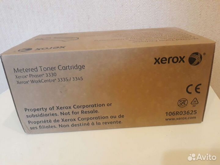Картридж xerox 106R03625 для принтера Xerox3330 и