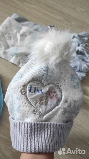 Рюкзак шапка шарф Холодное сердце