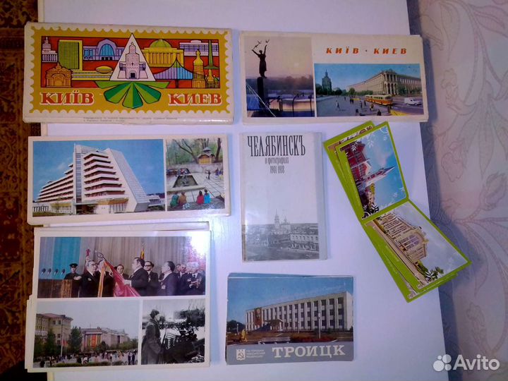 Открытки в наборах СССР