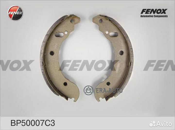 Fenox BP50007C3 Колодки тормозные барабанные зад прав/лев