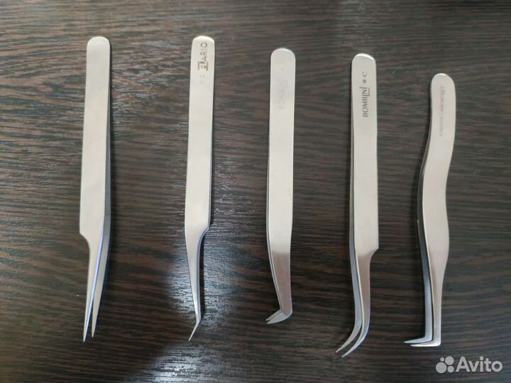 Пинцет для наращивания ресниц