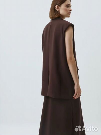 Жилетка женская оверсайз