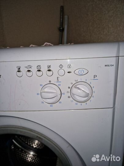 Стиральная машина indesit wisl104