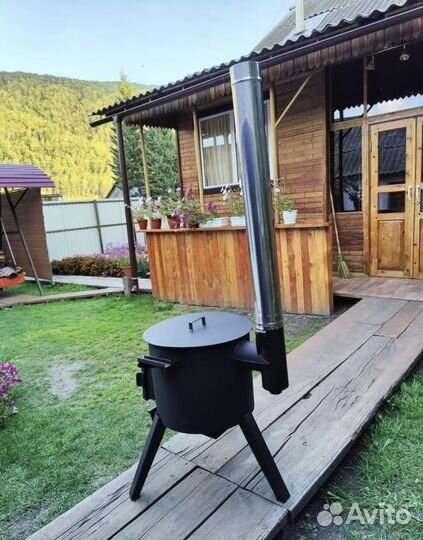 Печь под казан