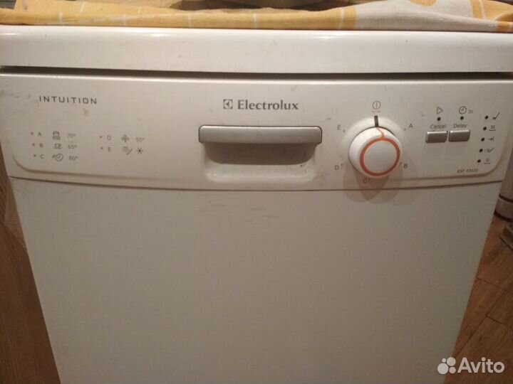 Запчасти для посудомойки Electrolux (45 см)