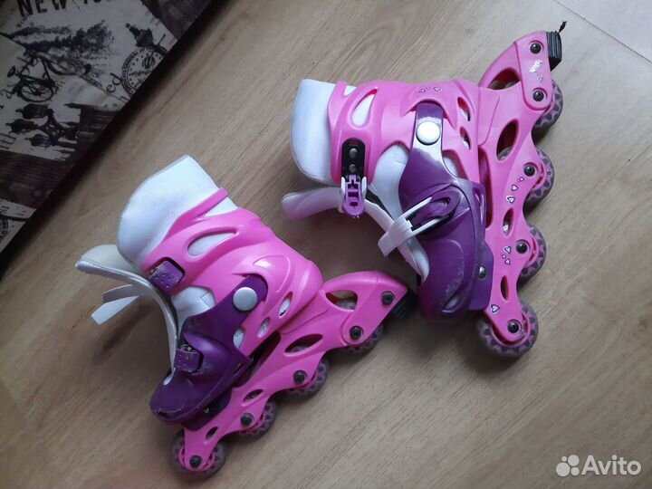 Раздвижные роликовые коньки 35-38 размер