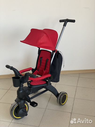 Детский велосипед трансформер с ручкой (новый)