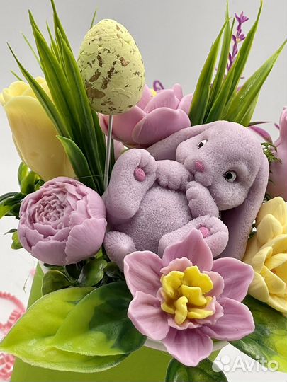 Мыльный букет