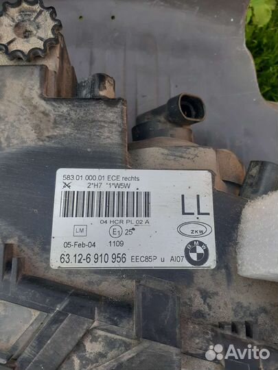 BMW e46 фара, фары