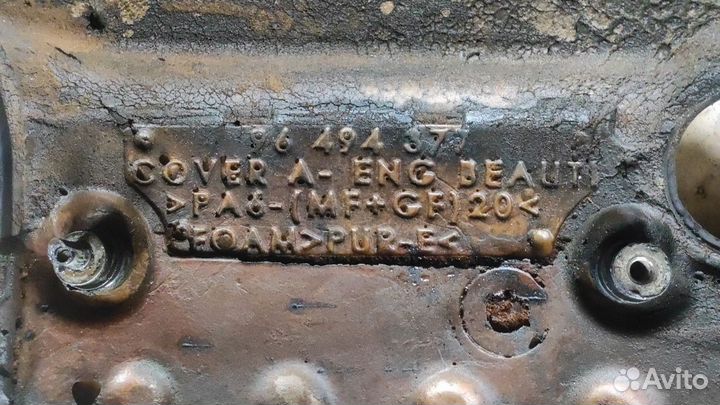 Крышка двигателя chevrolet lacetti 1.4 1.6