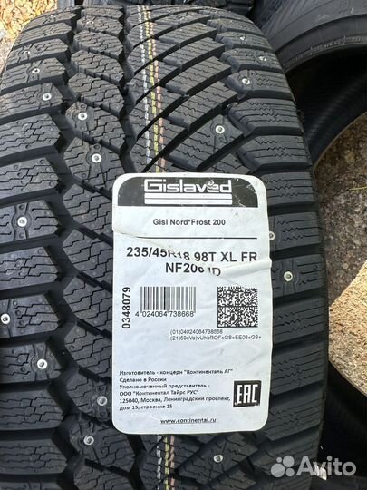Gislaved Nord Frost 200 235/45 R18