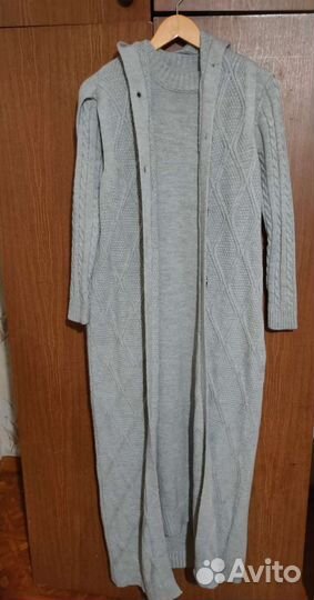 Кардиган и платье двойка