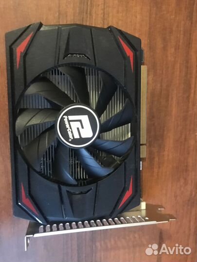 Видеокарта Radeon rx550 2gb Red Dragon